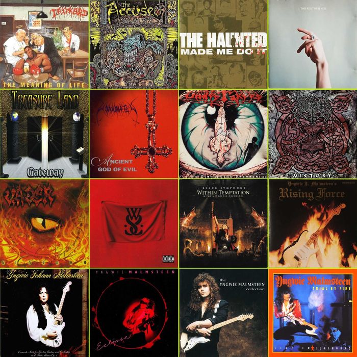 100 CDs - Metal - Raros - Muito Bom Estado