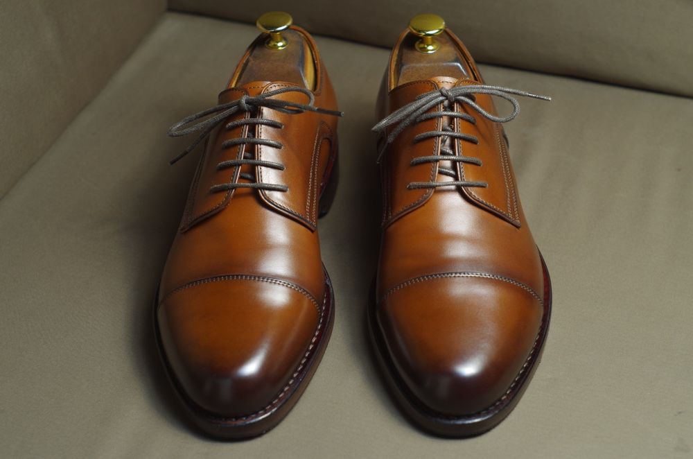 Prime Shoes Туфли Дерби Ручная работа 42р ( 27см )