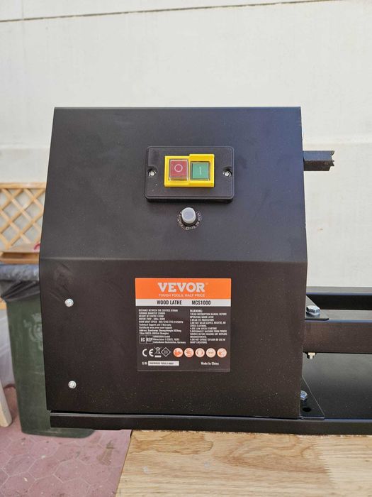 Torno de bancada para madeira VEVOR