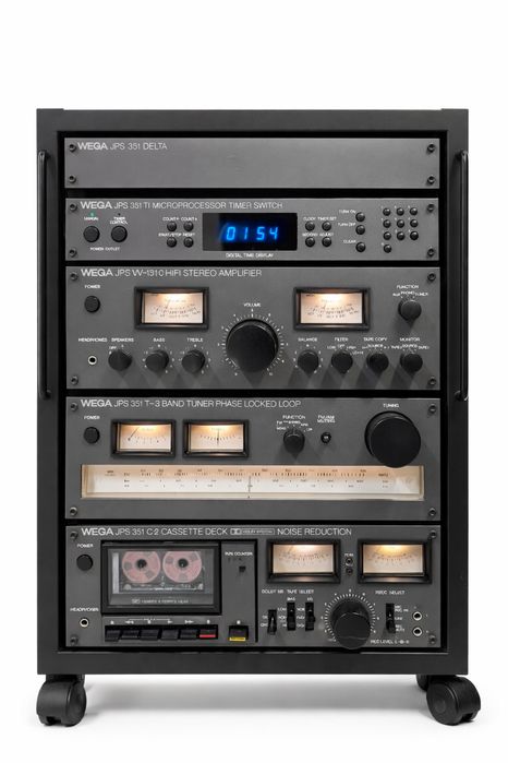 Sony WEGA JPS 351 kompletna wieza hi fi vintage gramofon direct drive