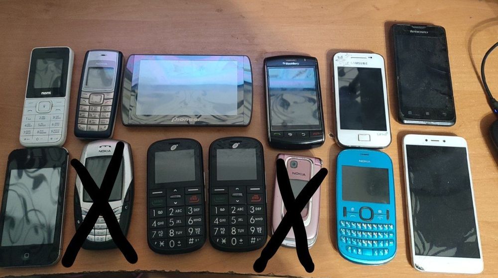 Мобильные телефоны