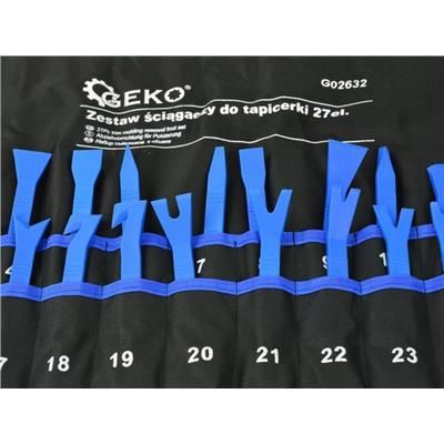 Ściągacze do tapicerki 27el Geko