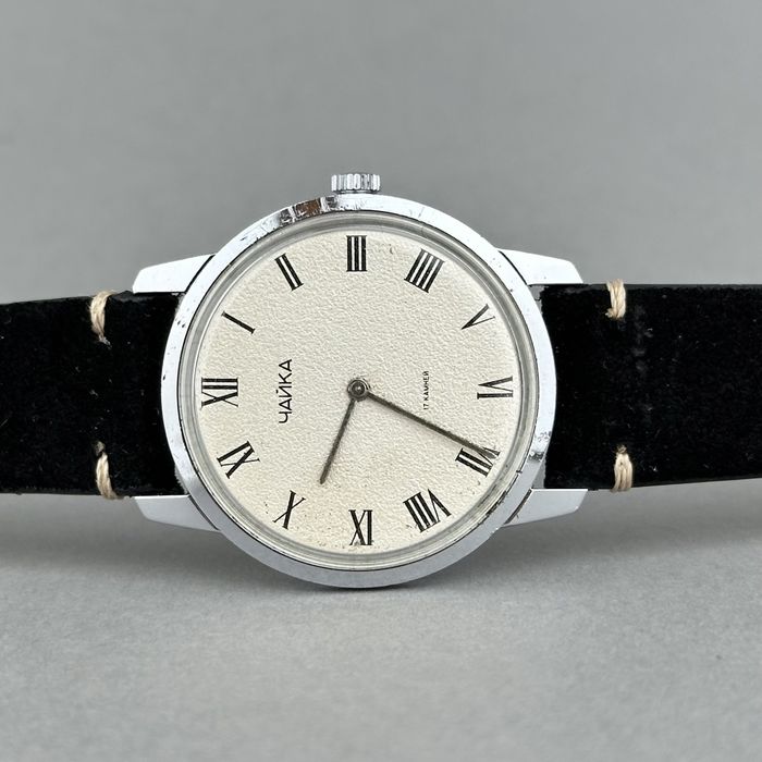 Zegarek vintage Chaika – klasyczny minimalizm | naręczny | USSR