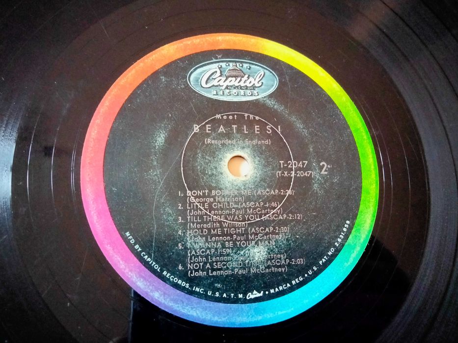 The Beatles Meet The Beatles! LP 1964 USA пластинка VG Repress 1966г.