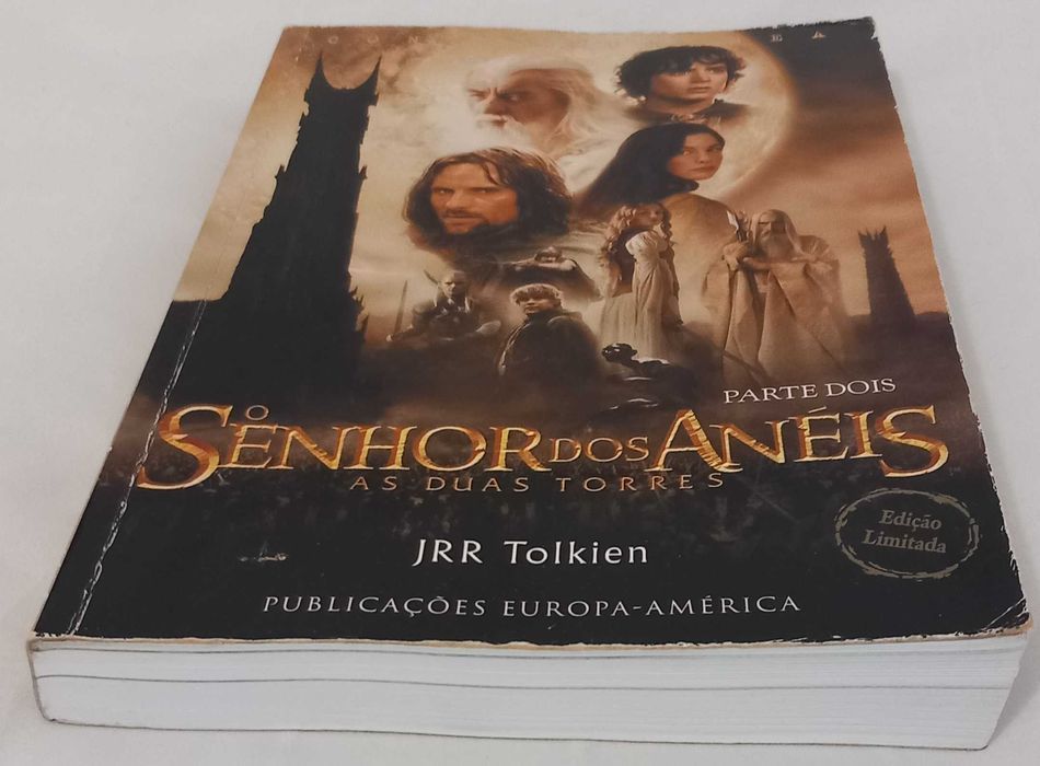 Senhor dos Anéis II As Duas Torres ed. Limitada Tolkien Colecionadores