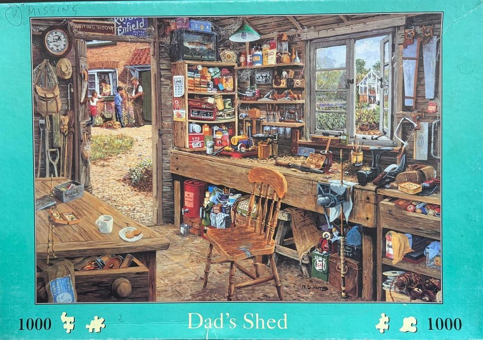 Англійський пазл 1000