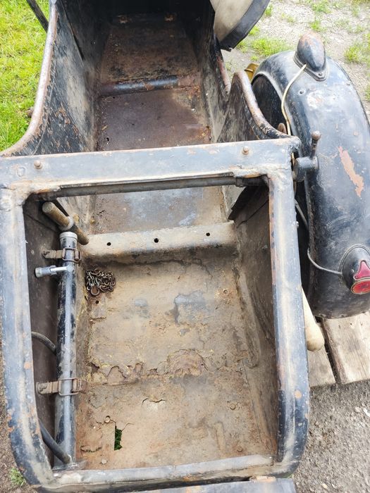 Гондола коляска прицеп М-72 1955 рік