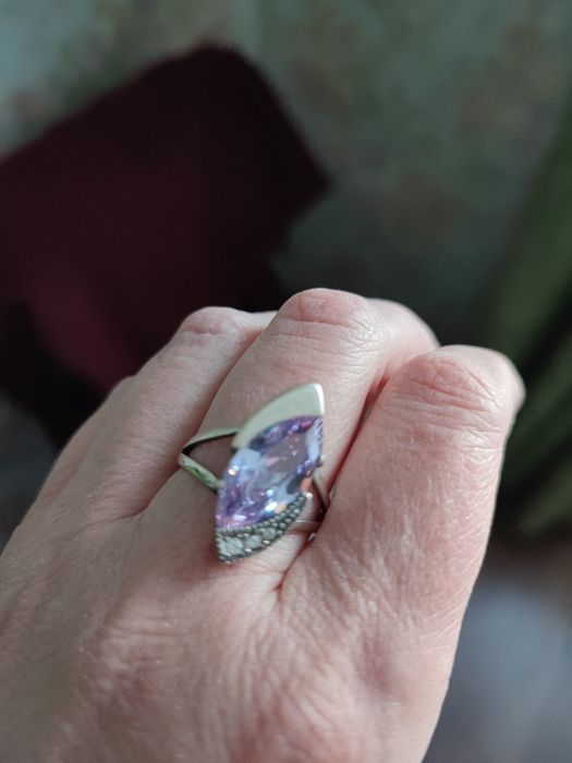 Серебряные украшения с натуральным камнем