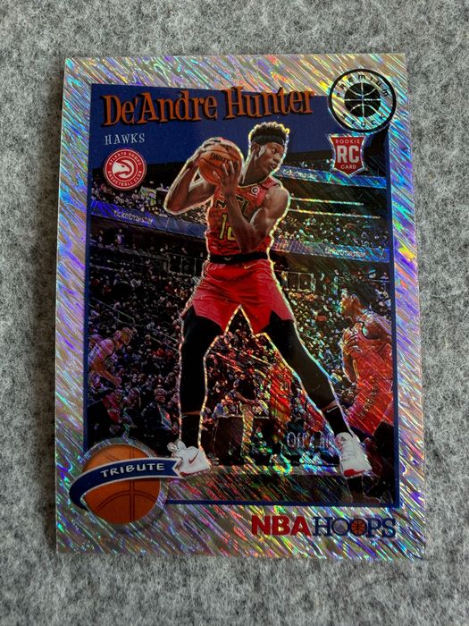 Karta NBA Rookie 2019-20 Hoops Premium Stock Shimmer Hunter Hawks