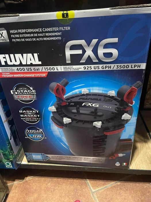 Фільтр зовнішній новий  Fluval FX6
