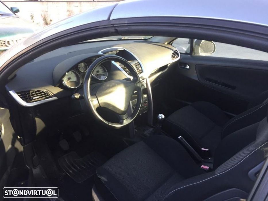 Peugeot 207cc 1.6 de 2008 para peças