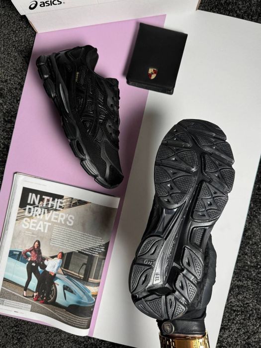 Женские кроссовки асикс гель ник  ASICS Gel-NYC W GTX Black [37-41]