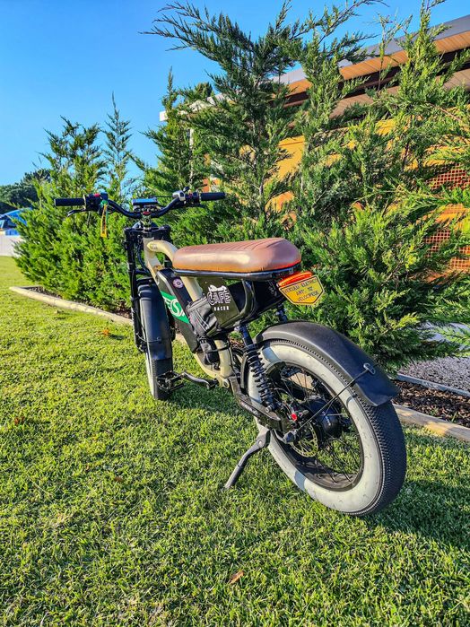 Moped Elétrica OneSport W66x 1000w135nm (Mobilete CafeRacer)