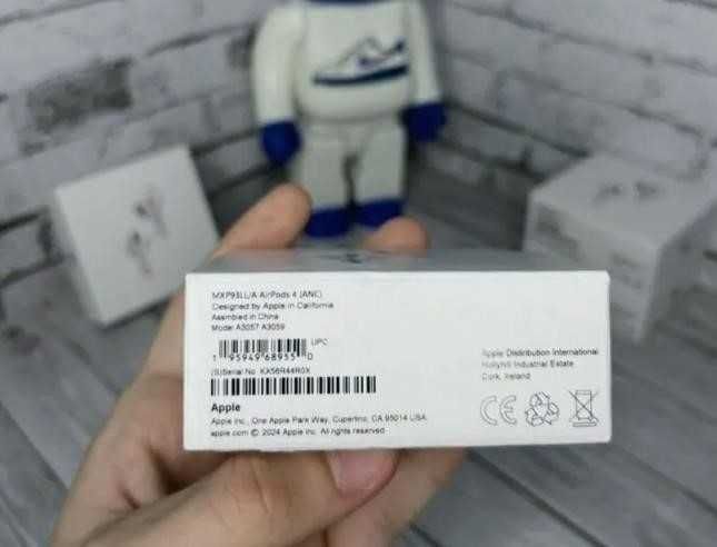 Беспроводные АірПодс 4 Наушники Lux качества 1в1 +чохол