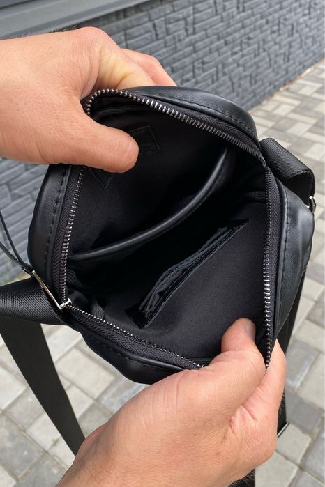 Барсетка сумка шкіряна чоловіча месенджер Casual 2.0 leather