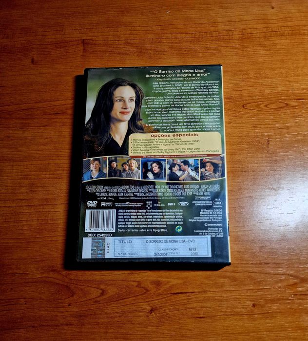 O SORRISO DE MONA LISA (Julia Roberts/Kirsten Dunst/Maggie Gyllenhaal)