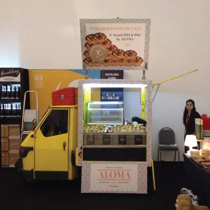 Ape Piaggio 50 street food