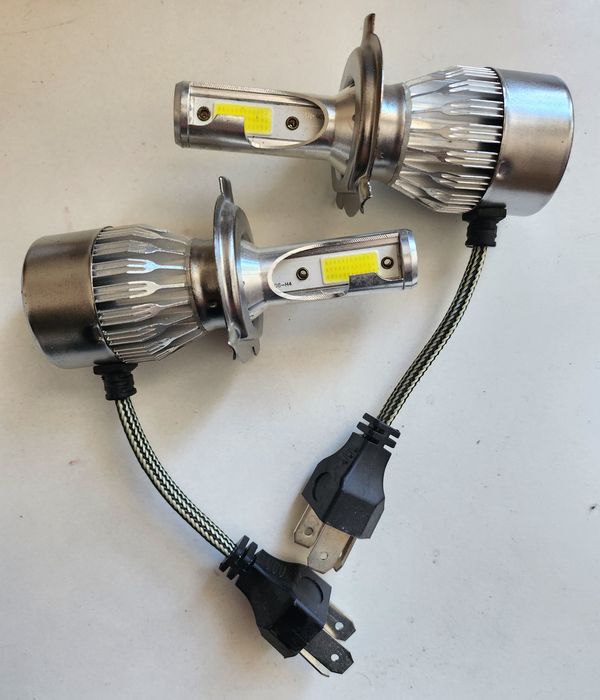 LED C6 H4 лампа світлодіодна COB  для фар автомобіля