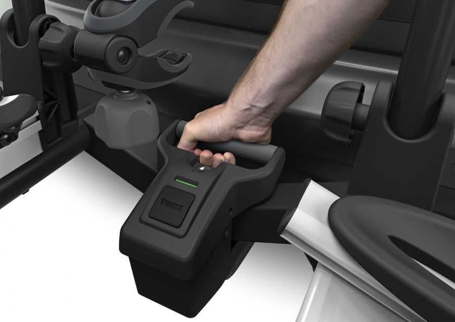 Thule velocompact - bagażnik na hak na 3 rowery