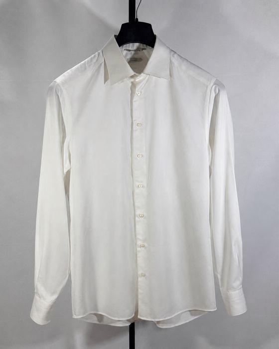 Біла сорочка SUITSUPPLY Traveller Slim Fit, розмір 41 (M/L), ідеальний стан