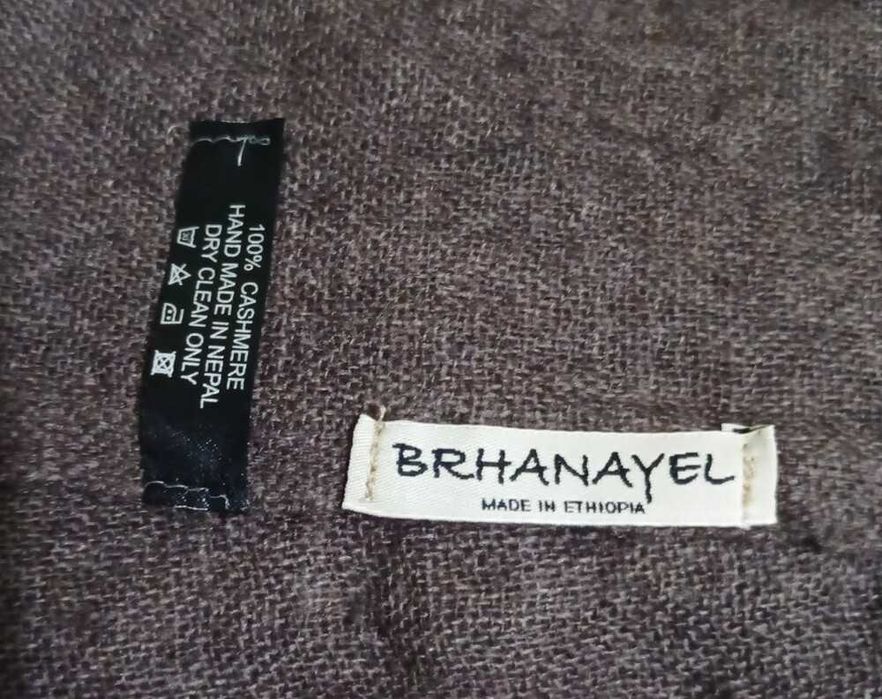 Кашеміровий палантин шарф шалик ручна робота, непал