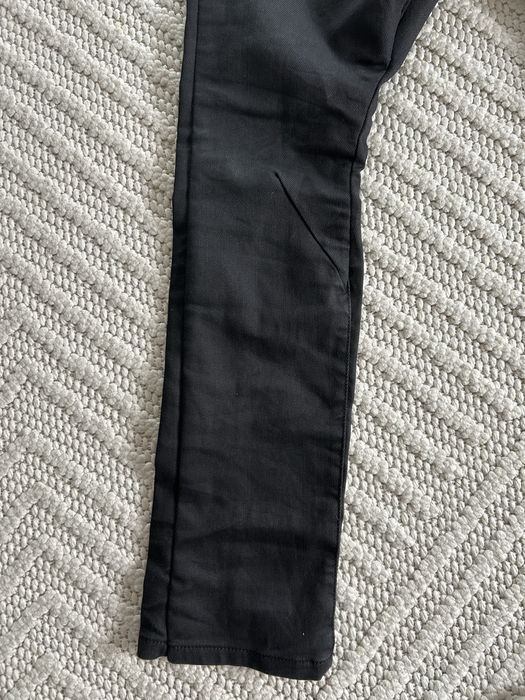 Jeansy męskie powlekane Jack & Jones woskowane czarne anti fit dan
