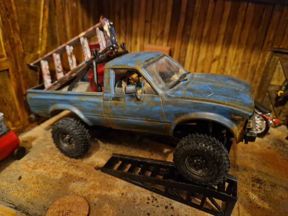 Carro RC RC4WD Trail Finder 2 1/24 RTR com Mojave II, Toyota Hilux