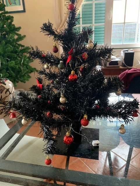 Arvore de Natal preta