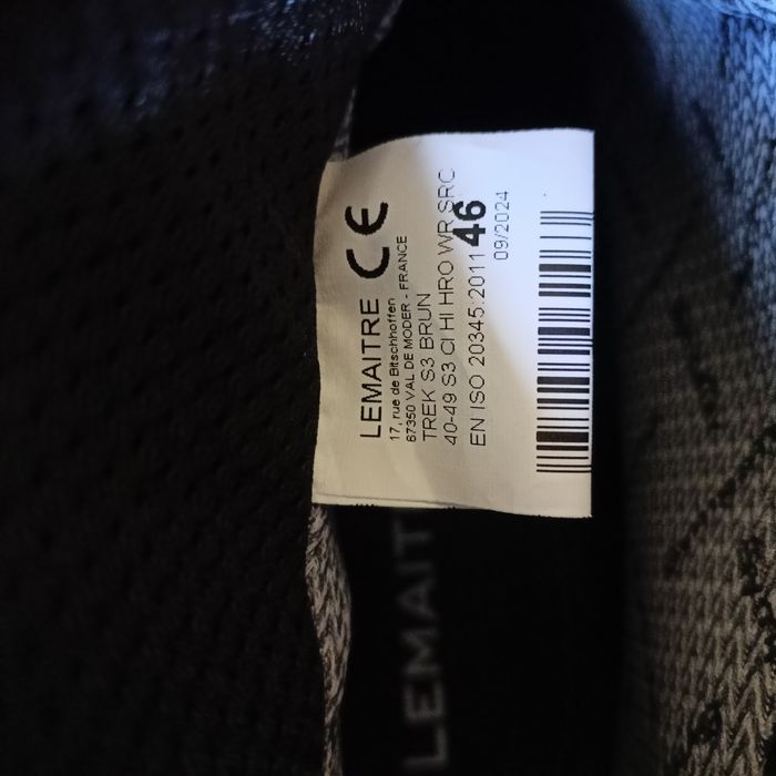 Черевики захисні Lemaitre Trek S3 Brun