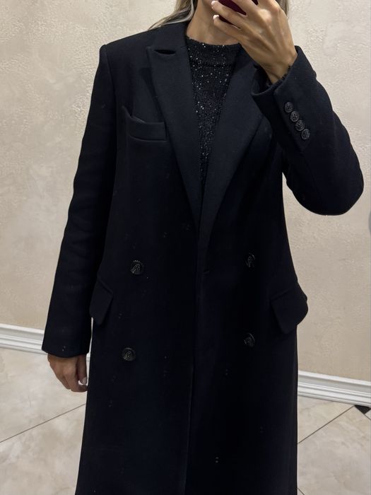 Пальто двобортне