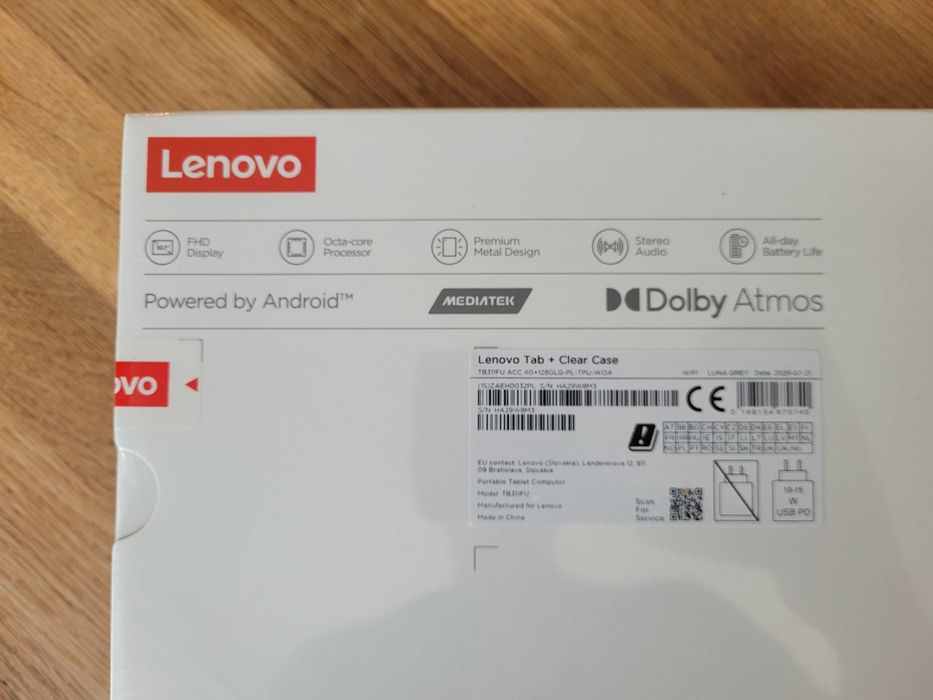 Nowy tablet Lenovo Tab 10 cali 128Gb