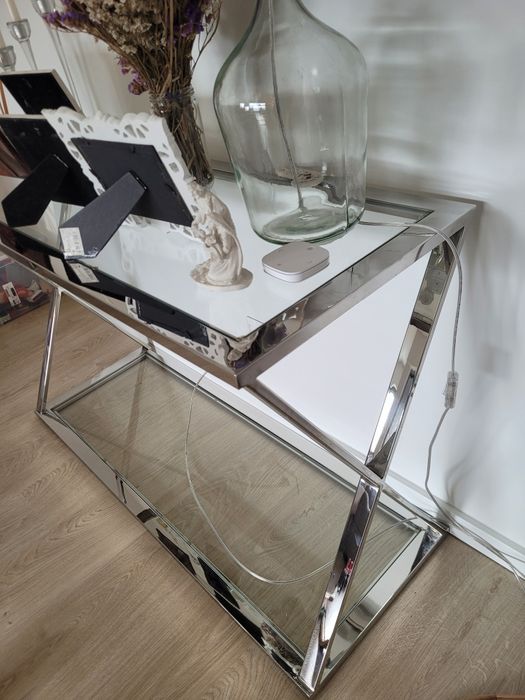 Consola/aparador de vidro