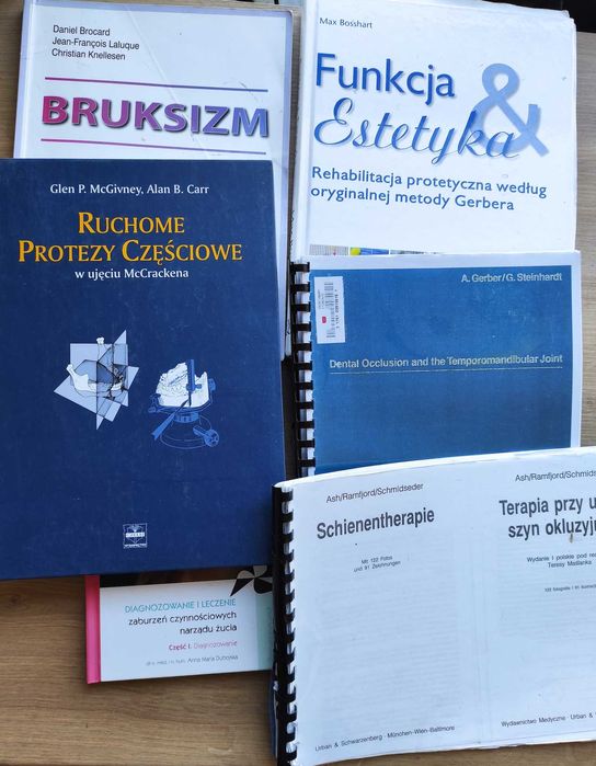 System Gerber, artykulator, kondylator + książki