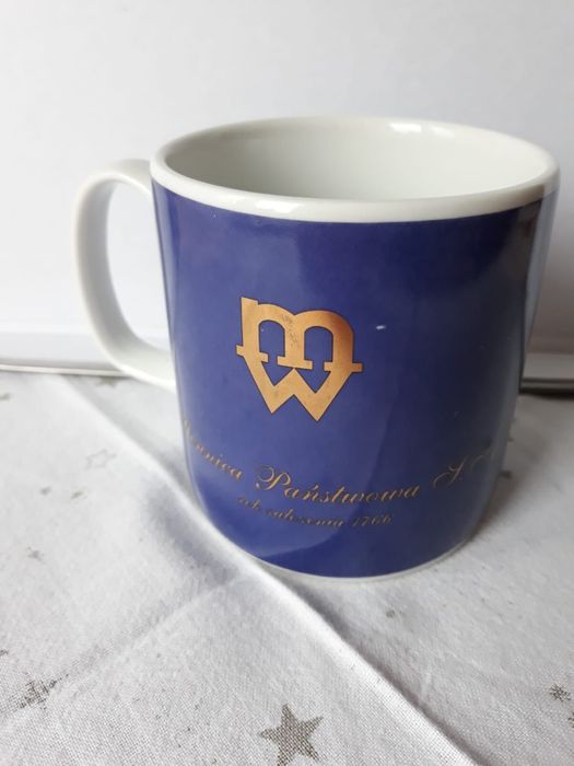 Kubek WOŚP IX 9 Finał 2001 Włocławek Mennica Państwowa unikat