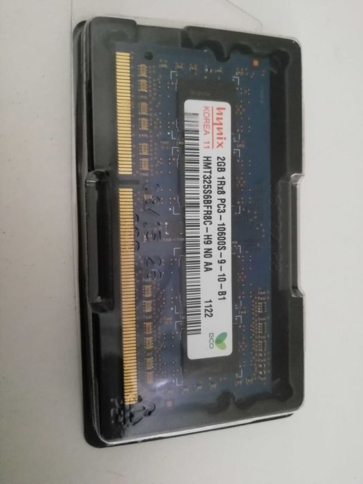Memória Ram Hynix 2GB 1Rx8 PC3 10600S