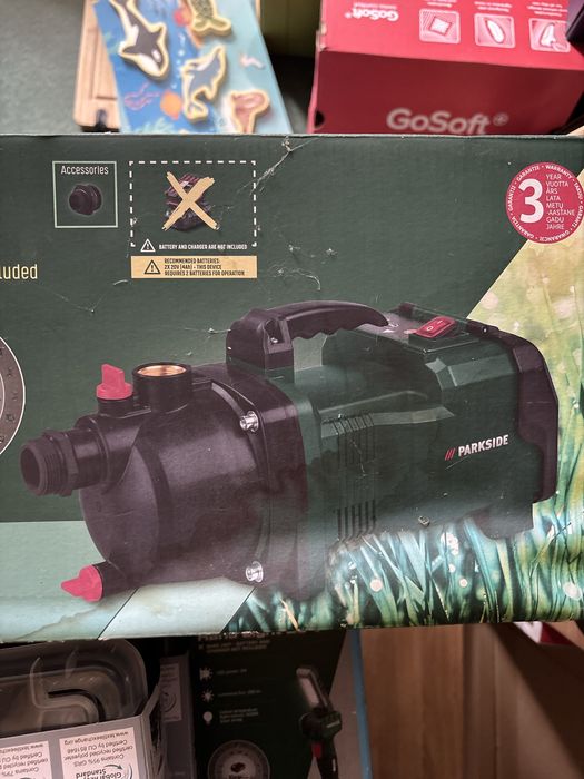 Akumulatorowa pompa ogrodowa