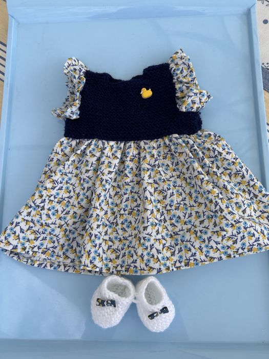 Fato para boneca/ neneco com botinhas