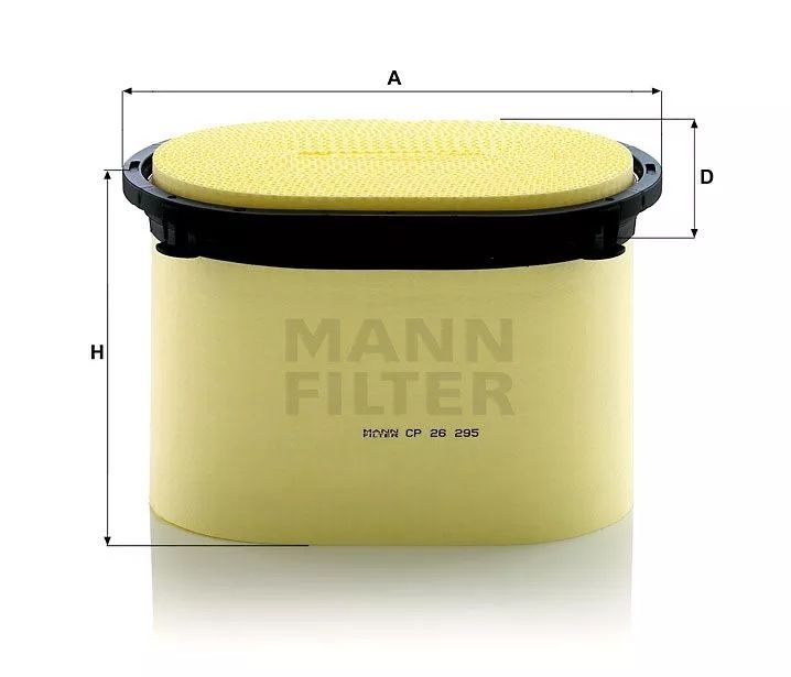Filtr powietrza cp 26295