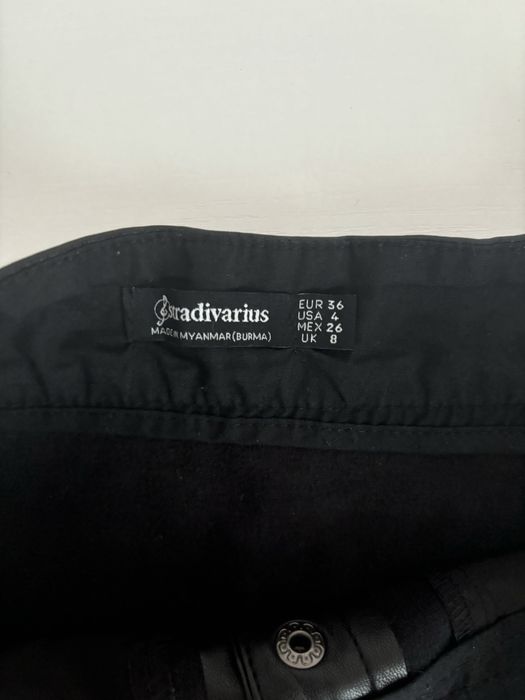 Spódnica skórzana mini