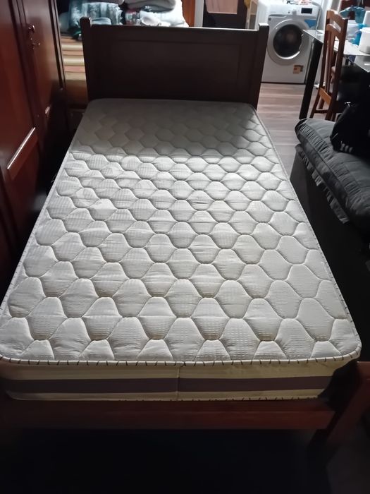 Cama solteiro + colchao