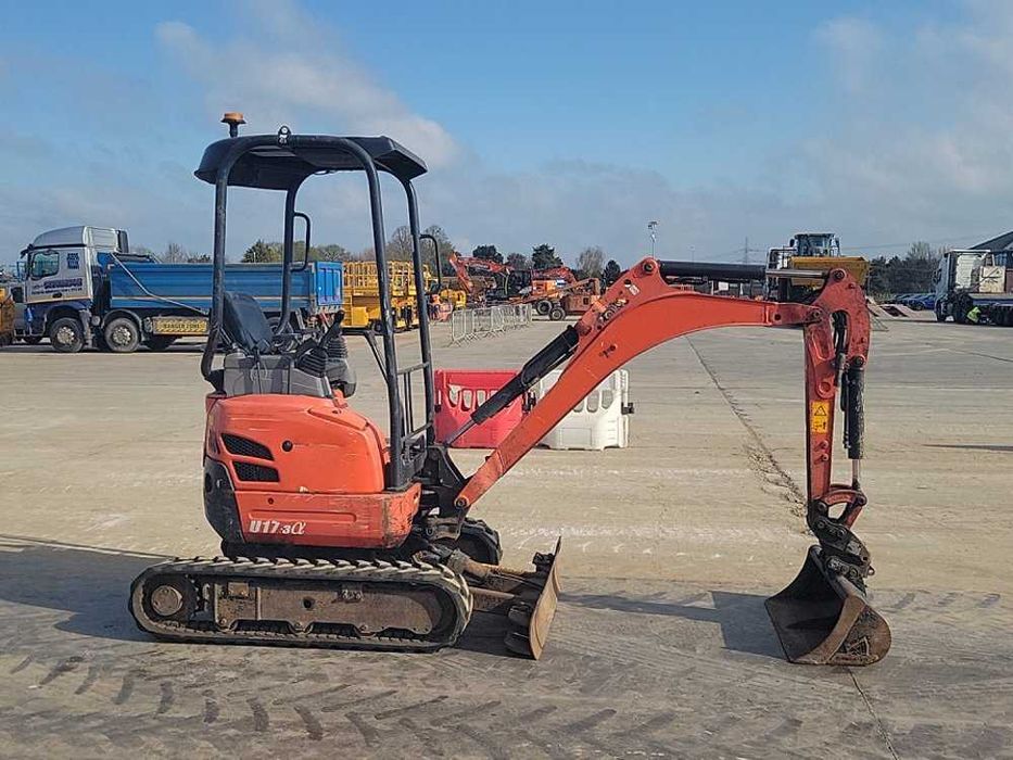 Міні екскаватор Kubota U17 2016р