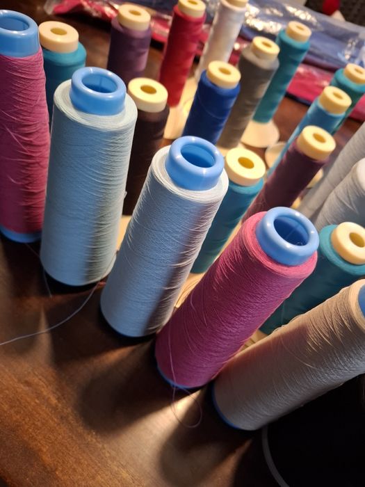 Nici elastyczne  , mix kolorów,  29 szpul