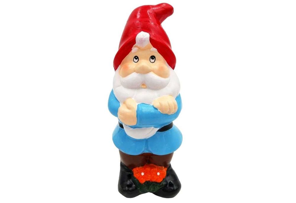 Krasnal ogrodowy skrzat do ogrodu figurka dekoracja ogrodowa