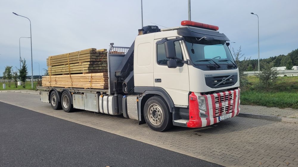 HDS usługi transportowe dźwig 12,5 m ładowność samochodu 12 ton
