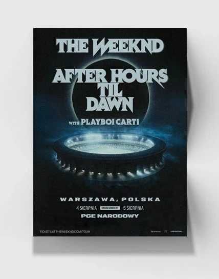 The Weeknd After Hours Tour PGE Narodowy Warszawa 2026