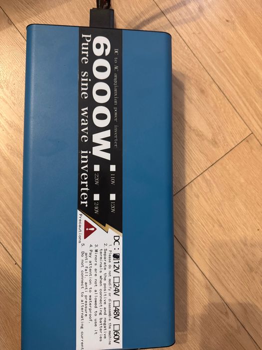 LiFePO4 200Ah + інвертор 6000W Pure Sine 220V + автом перемик (ATS)