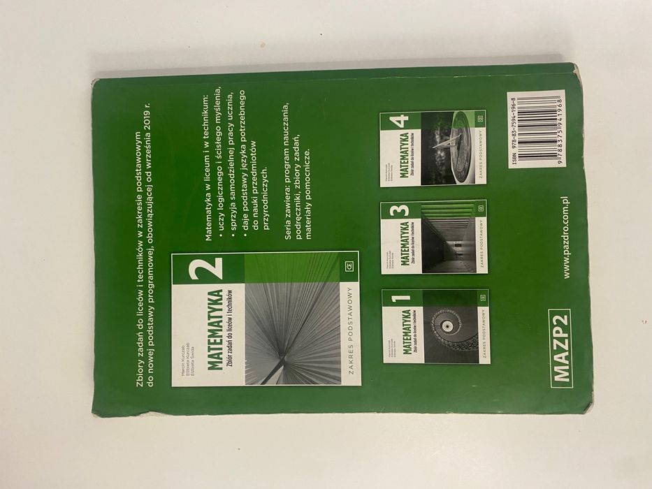 Zbiór zadań matematyka 2