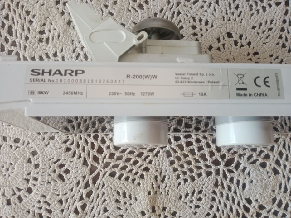 Panel kuchenki mikrofalowej Amica R-200WW