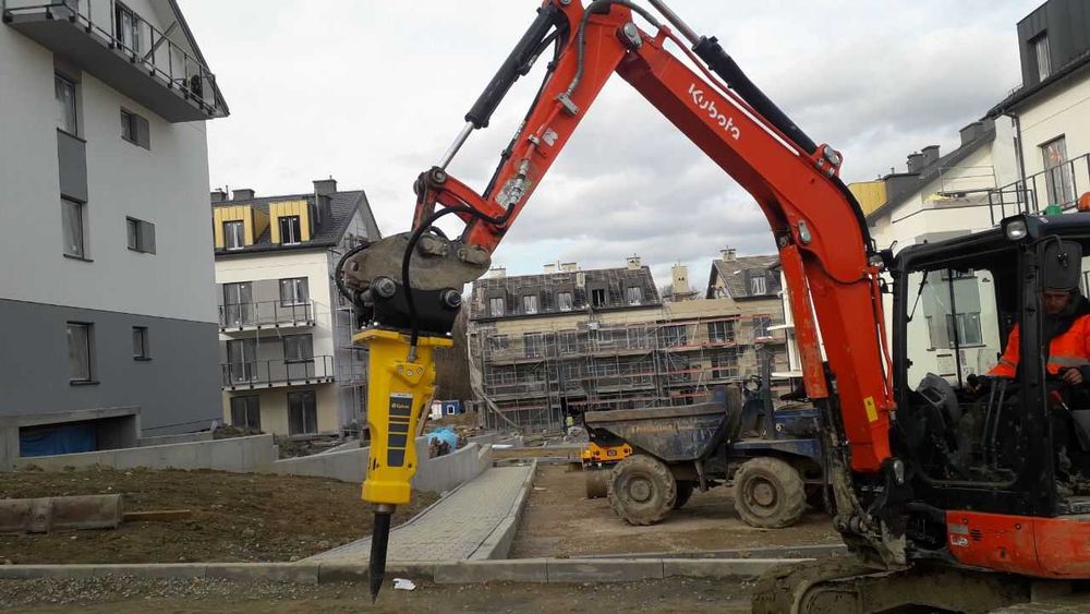 Epiroc Atlas Copco SB 102 młot hydrauliczny 100 kg do minikoparki 2 t