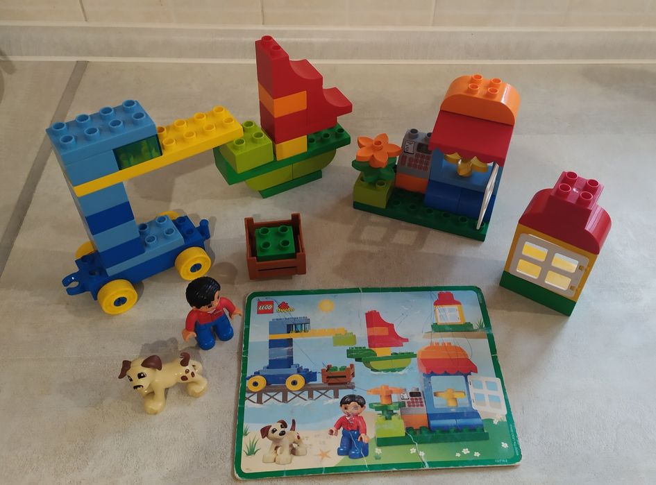 Lego Duplo оригінал (лего дупло) заправка, кафе